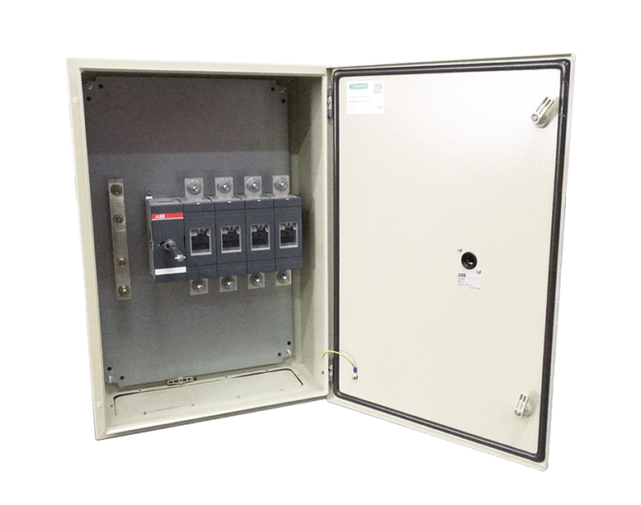 Enclosed isolator enclosure