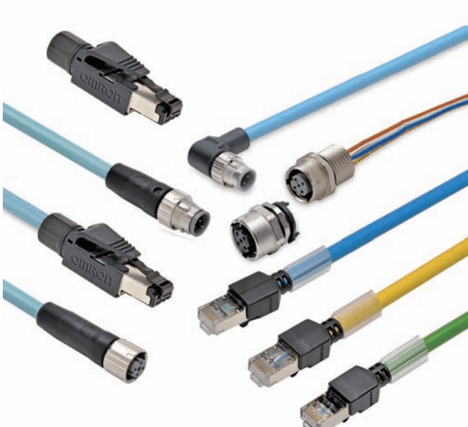 Omron XS5, XS6 Industrial Ethernet Cables