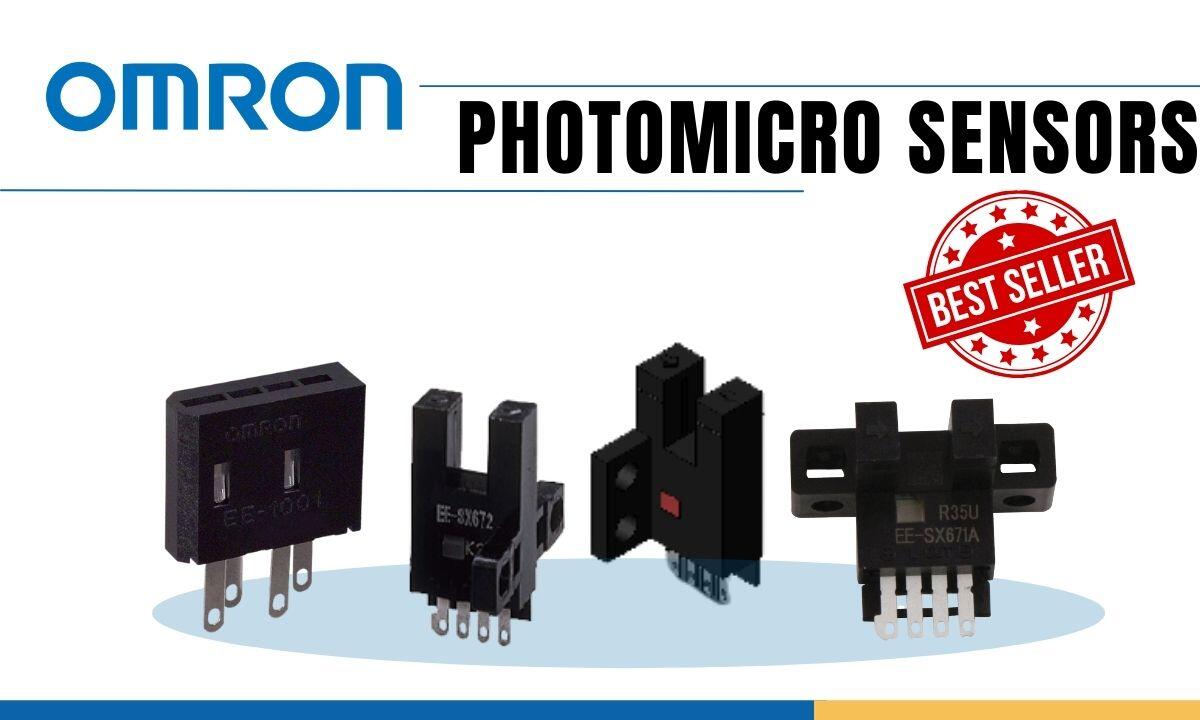 Omron Photomicro sensor is a small photoelectronic sensor with an amplifier built into it that is used primarily as a component for building into equipment.