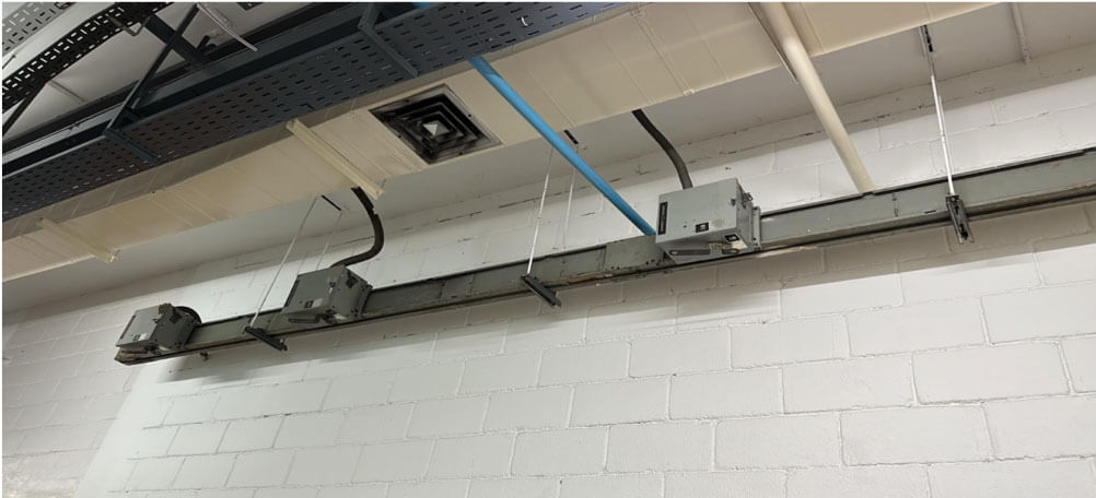 Thermal condition monitoring for Electrical Bus duct