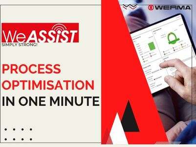 WeASSIST from Werma is the cross-industry cloud solution for comprehensive monitoring and consistent optimisation of your production processes