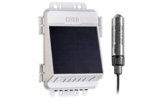 remote water level monitoring solution for stormwater, floodwater, irrigation, hydrologic, and environmental applications