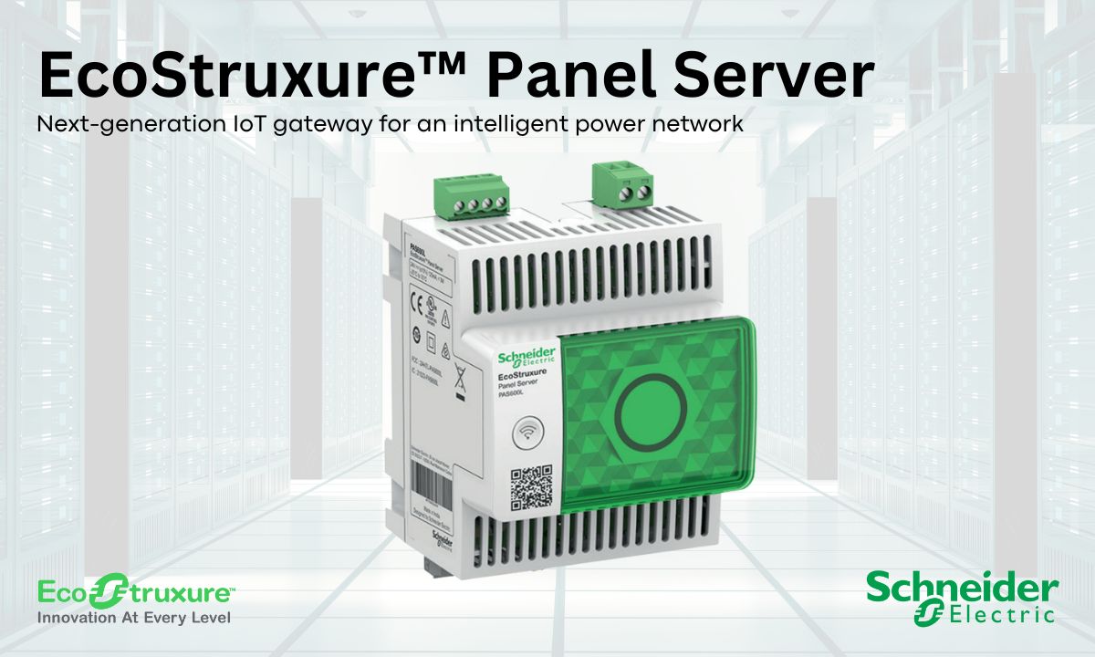 Panel Server is an integral part of Schneider Electric’s continuous thermal monitoring application, helping reduce risk of electrical fires, increase people and assets protection. Implement the thermal monitoring of your electrical panel by connecting thermal and heat sensors to your Panel Server