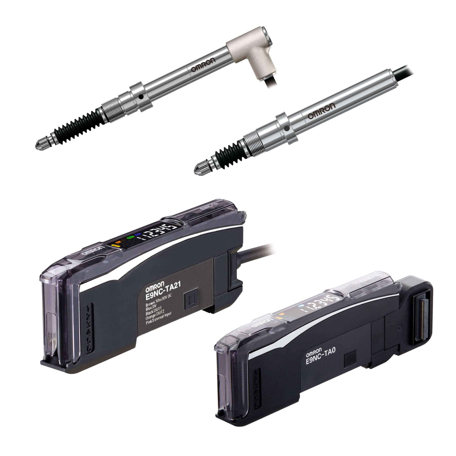 Contact Sensors detect objects and measure dimensions with a high accuracy of 1 μm. Their strength to withstand the sliding movement and their slim bodies are ideal for use in a wide variety of measurement applications.