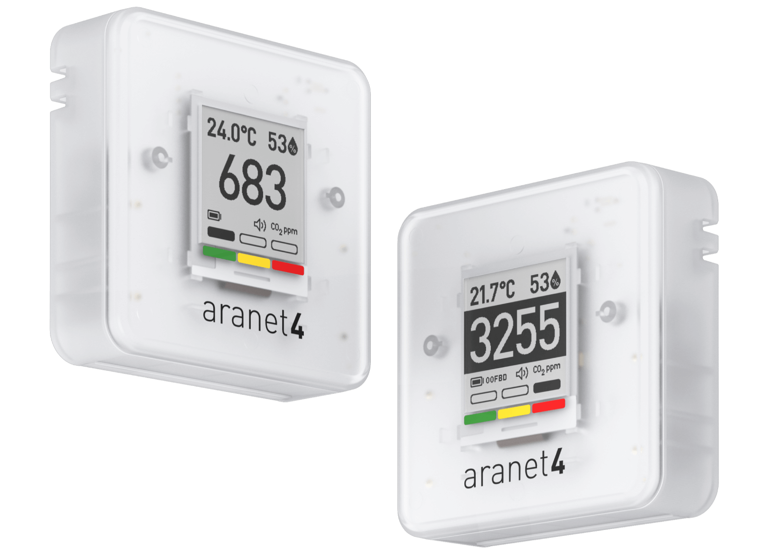 The perfect companion for indoor environments allowing you to monitor CO2 levels, temperature, relative humidity and atmospheric pressure