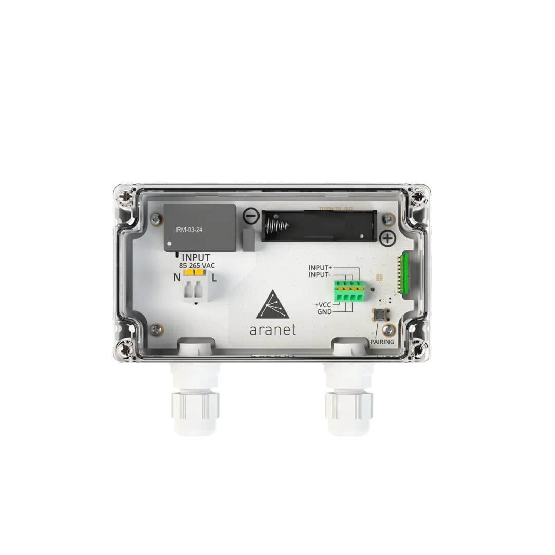 The Aranet 0-10V Transmitter with 24 VDC power supply is a versatile and reliable device designed for monitoring and transmitting analog voltage signals in the range of 0-10 volts.
