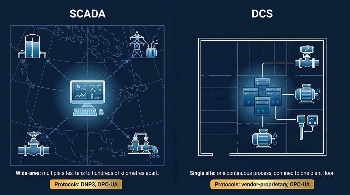 How OT, ICS, SCADA and DCS actually fit together